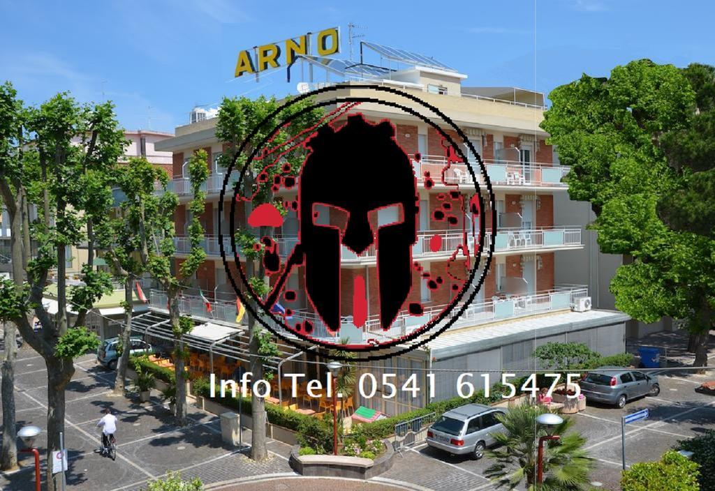 Hotel Arno Misano Adriatico Exterior photo
